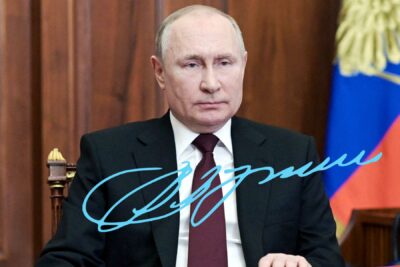 Chữ ký của tổng thống Nga Putin có gì đặc biệt?