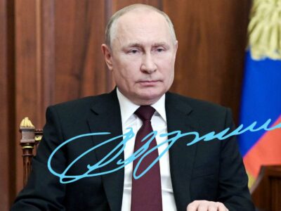Chữ ký của tổng thống Nga Putin có gì đặc biệt?