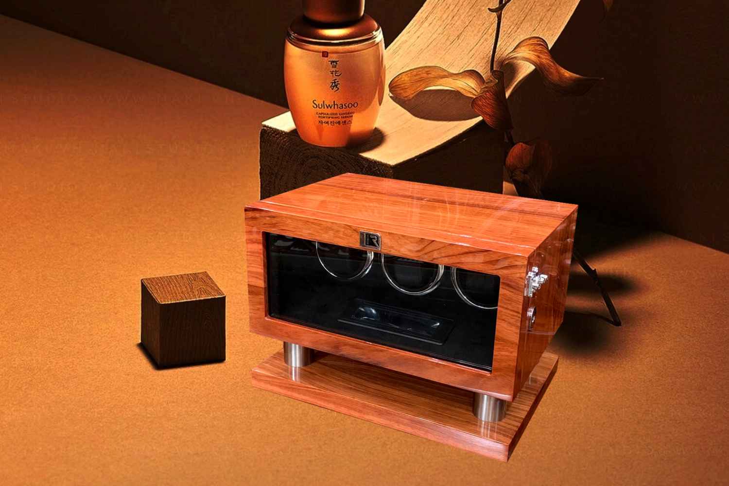 Hộp xoay đồng hồ cơ mua ở đâu chuẩn chính hãng Robox Thụy Sĩ?