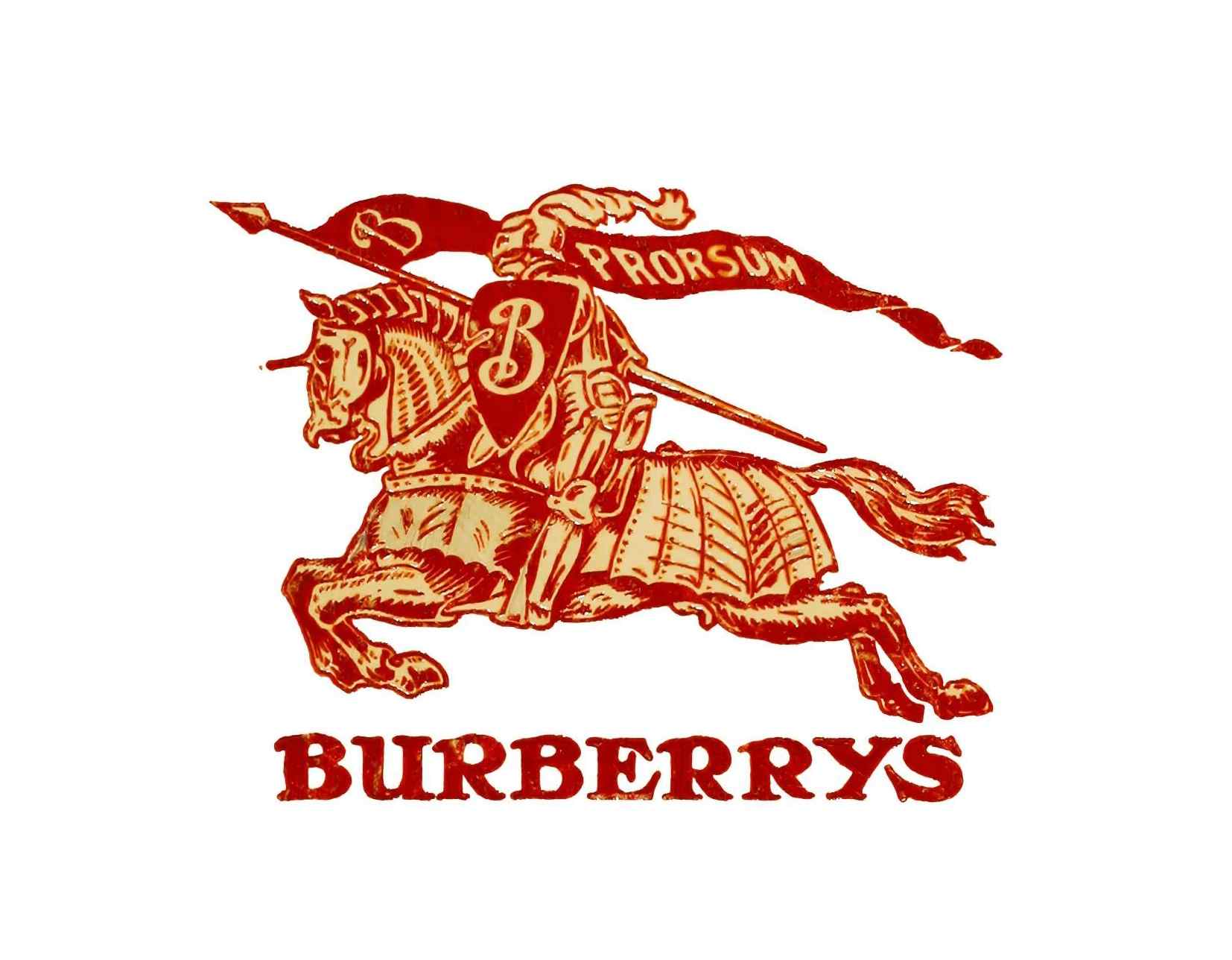 Logo đầu tiên của Burberry mang nhiều ý nghĩa.
