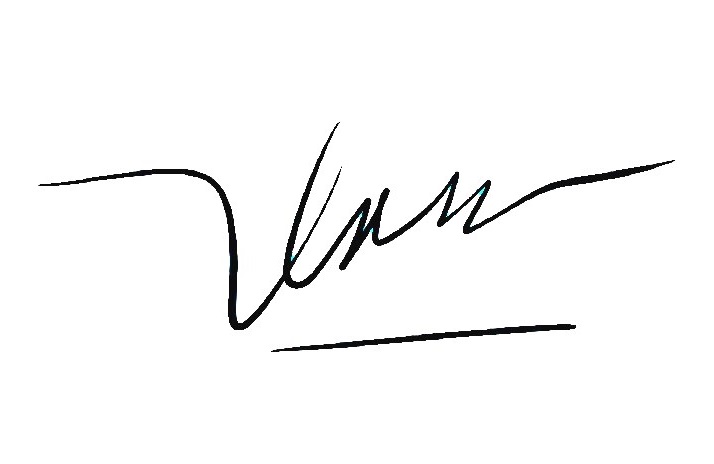 Xem bói chữ ký có đường nét rõ ràng, nhỏ mảnh.